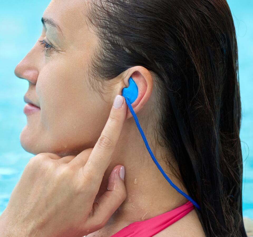 custom ear mold for swimmers