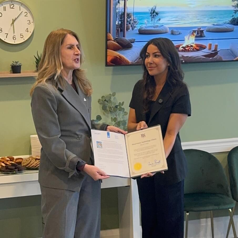hearvana audiologist vaughan certificate