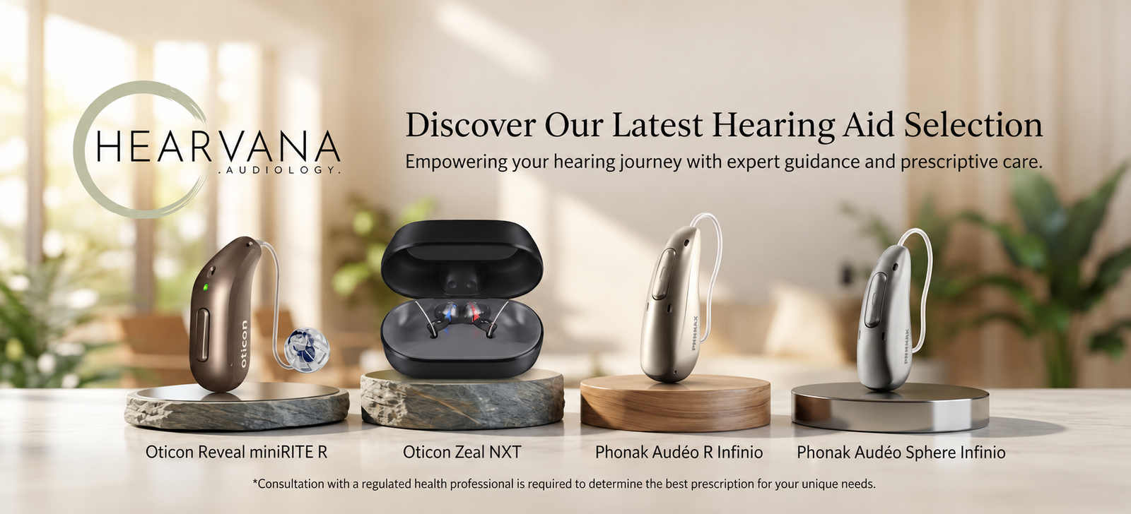 hearvana hearing aid banner